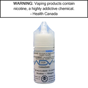 Canadian - ADV BLENDZ 0.1 MG Regular Nicotine House E-Liquids