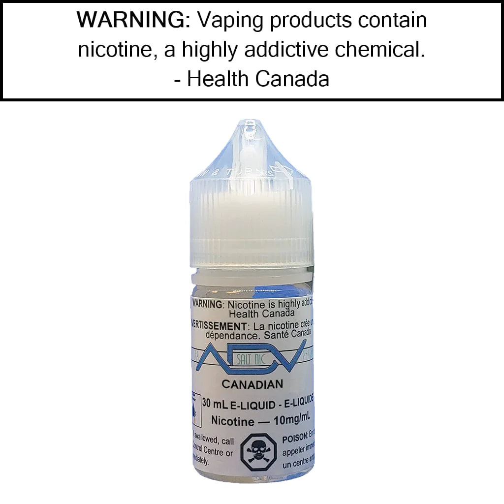 CANADIAN | EARTHY TOBACCO | ADV BLENDZ | NIC SALT | ELIQUID - All Day Vapes CANADIAN | EARTHY TOBACCO | ADV BLENDZ | NIC SALT | ELIQUID - All Day Vapes