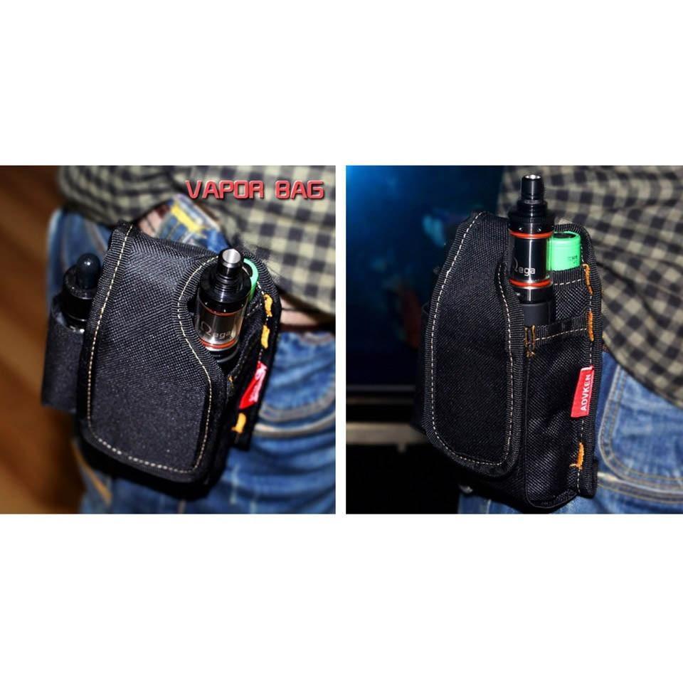 Clip-on Carrying Pouch Black Storage Cases