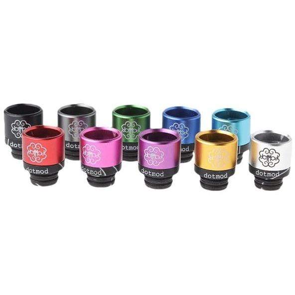 Dmod Styled Colored Aluminum + Acrylic Hybrid 510 Drip Tip Drip Tips