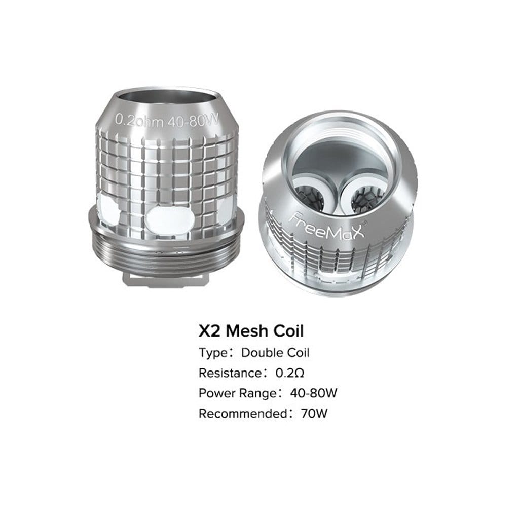 Freemax Fireluke Mesh Replacement Coils Mesh 0.2 ohm (Full Pack of 5) Replacement Coils