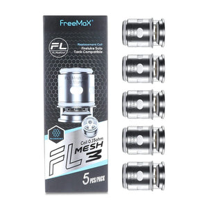 Freemax Fireluke SOLO Mesh Replacement Coils FL3 - 0.15Ω Replacement Coils