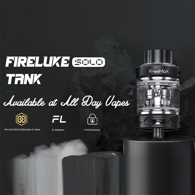 Freemax | Fireluke SOLO Tank (CRC) 2ML - Sub Ohm Tanks | All Day Vapes Freemax | Fireluke SOLO Tank (CRC) 2ML - Sub Ohm Tanks | All Day Vapes