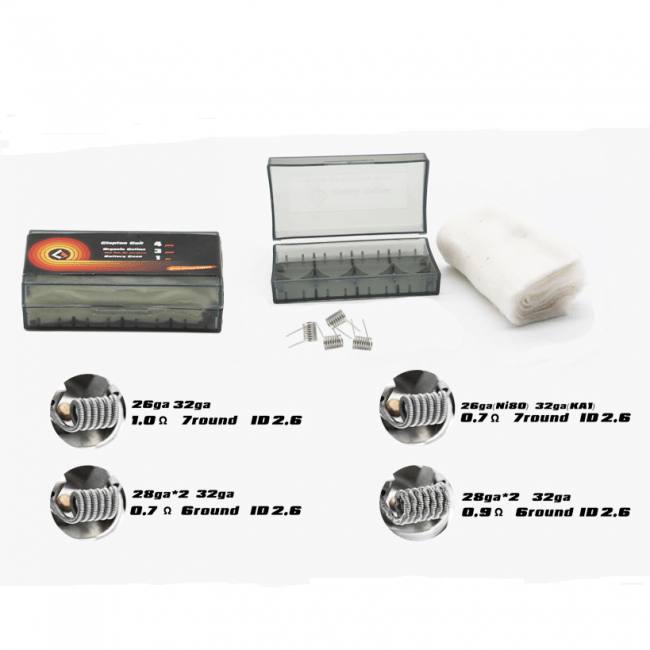 elfbar elfa master akku Geekvape | Coil Cotton Case Combo - Battery Cases