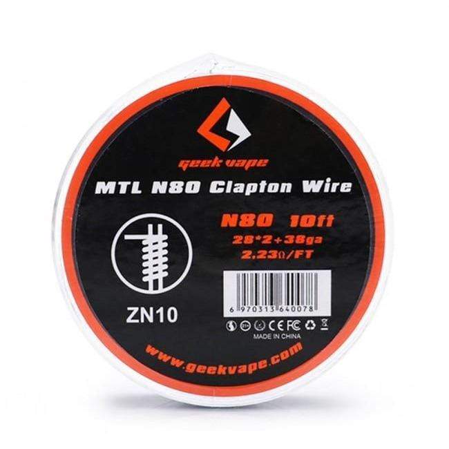 Geek Vape MTL Clapton Wire Roll MTL SS316L Clapton Wire Wire