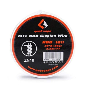 Geek Vape MTL Clapton Wire Roll MTL SS316L Clapton Wire Wire