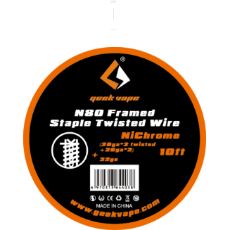 Geek Vape N80 Clapton Wire Geek Vape N80 Framed Staple twisted wire Wire