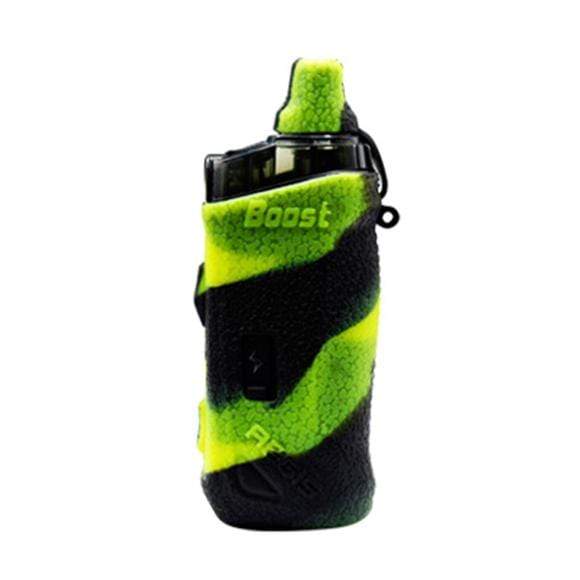 GeekVape Aegis Boost Silicone Sleeve Case Black/Green Silicone Cases