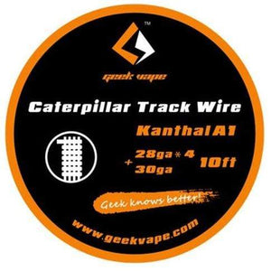 Geekvape Kanthal Clapton Wire Caterpillar Track Kanthal A1 wire (28ga*4)+30ga Wire