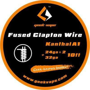 Geekvape Kanthal Clapton Wire Kanthal A1 24ga*2/32ga 10ft Wire