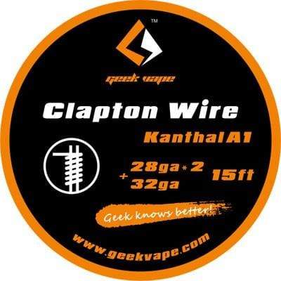Geekvape Kanthal Clapton Wire Kanthal A1 28ga*2/32ga 15ft Wire