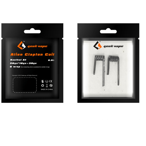 Geekvape Premade Coils Alien Clapton Premade Coils