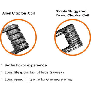 Geekvape Premade Coils Geekvape Prebuilt Caterpillar Track SS316 wire Premade Coils