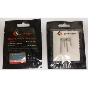 Geekvape Premade Coils Staggered Fused Clapton SS316L(26ga+32ga) Premade Coils