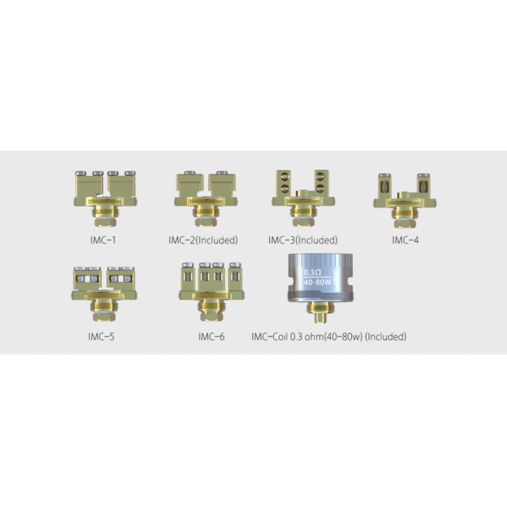 IJOY Combo RDTA Build Decks & RDA Base Replacement Coils