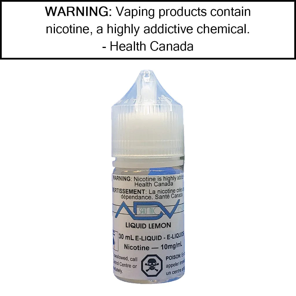 Liquid Lemon - ADV BLENDZ 0.1 MG Regular Nicotine House E-Liquids