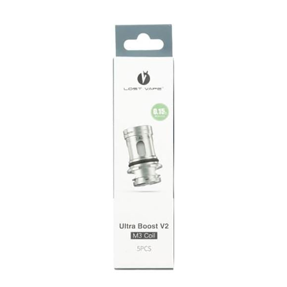 Lost Vape Ultra Boost Replacement Coils V2 M3 - 0.15 ohm Mesh Replacement Coils