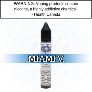 Miami V - ADV BLENDZ Salt Based (Nicotine Benzoate) / 50/50 / 10 Regular E-Liquids