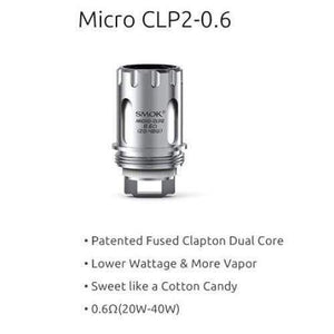 Micro TFV4 Coils Micro CLP2 - 0.6 ohm (1pc/coil) Replacement Coils