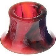 Mini Super Tank Drip Tips Resin Red and Black Swirl Drip Tips