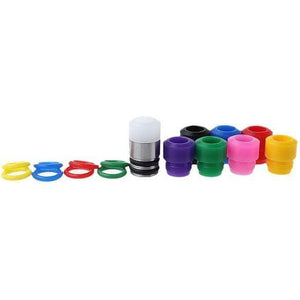 POM + 316 Stainless Steel Hybrid 510 Drip Tip Accessories Kit Drip Tips