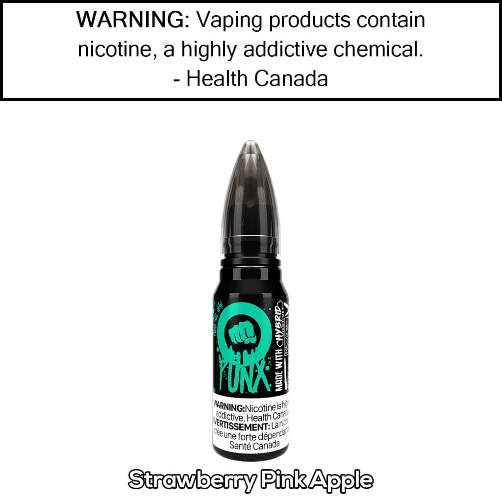 PUNX Hybrid Nicotine 30ML by Riot Squad Strawberry Pink Apple / 5mg/mL Salt Based E-Liquids