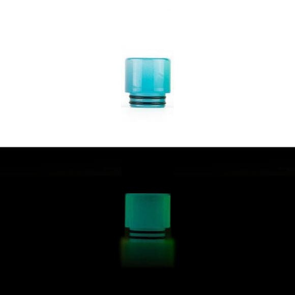 Reewape Luminous Resin Drip Tip Blue Drip Tips