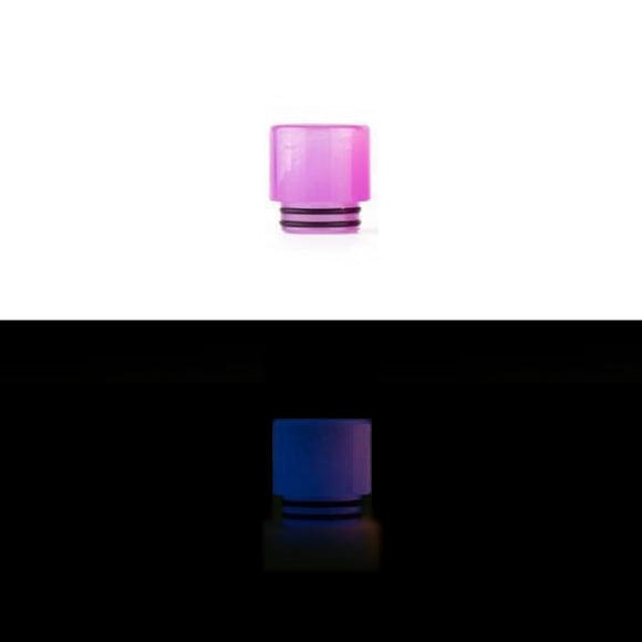 Reewape Luminous Resin Drip Tip Purple Drip Tips