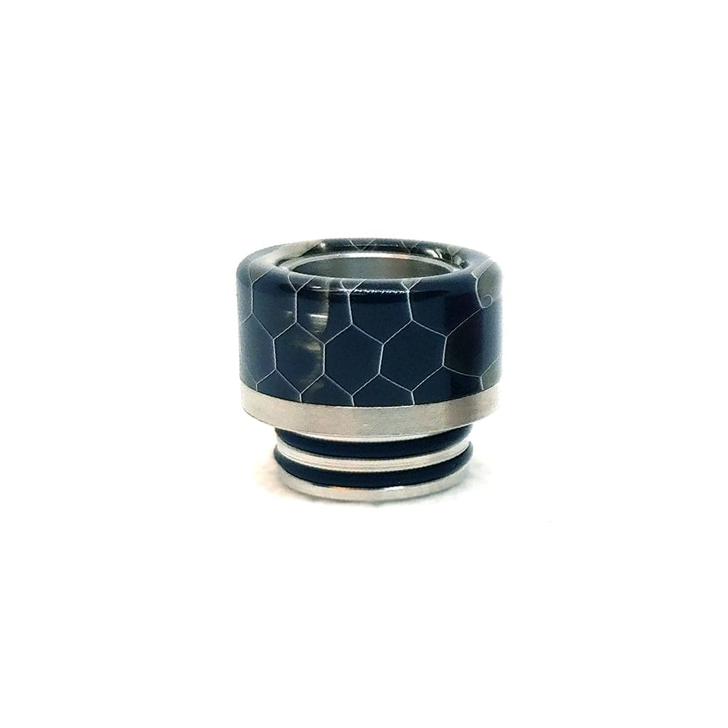Resin + 303 Stainless Steel Hybrid 810 Drip Tip Short Black Drip Tips