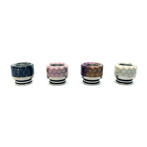 Resin + 303 Stainless Steel Hybrid 810 Drip Tip Short Drip Tips