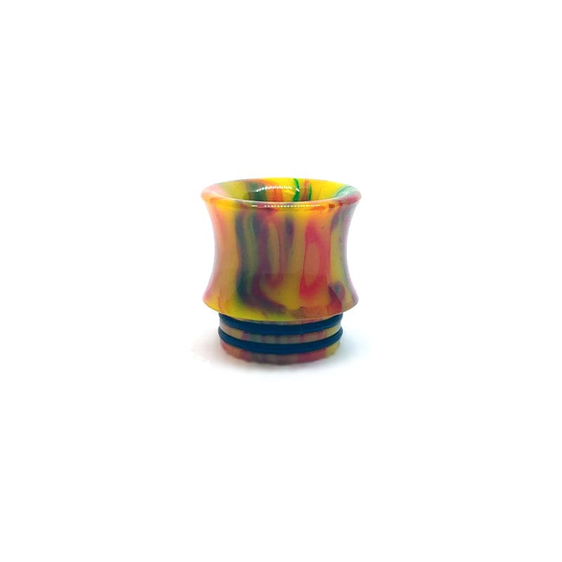 Resin 810 Drip Tip Tapered Rasta Mix Drip Tips