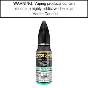 RIOT S:ALT 30ML by Riot Squad Ultra Peach Tea / 5mg/mL Salt Based E-Liquids