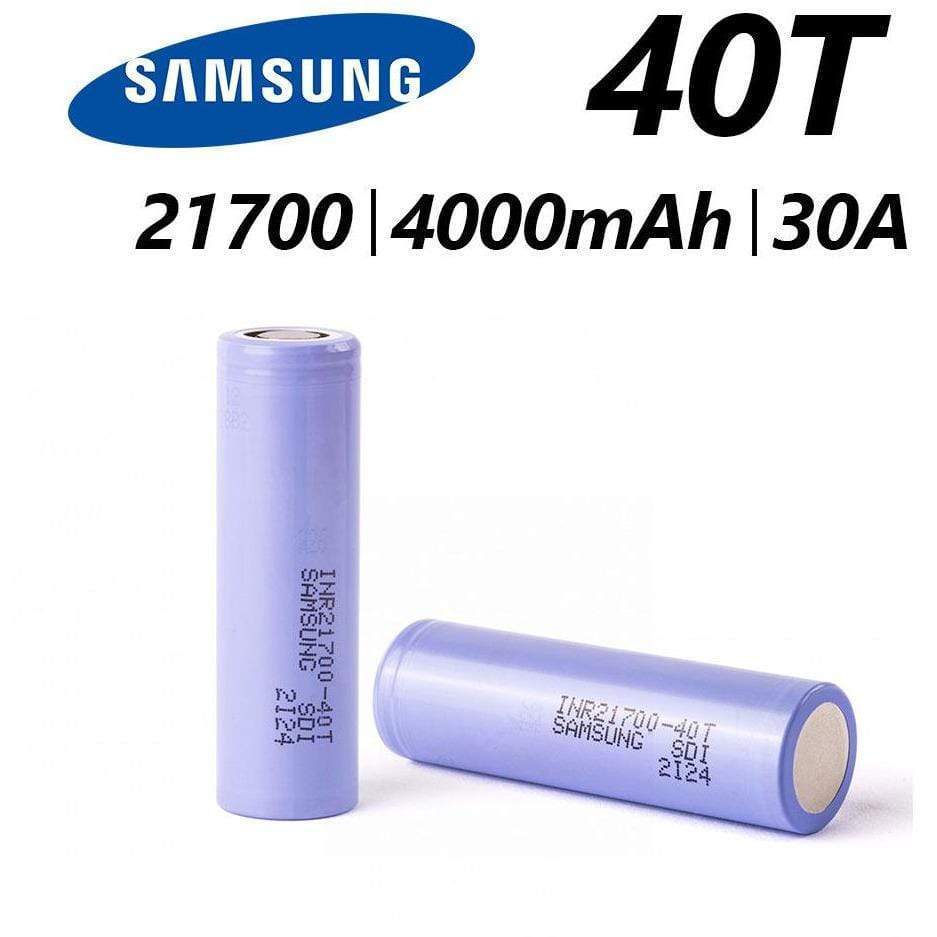 Samsung 40T 21700 4000mAh Mod Batteries