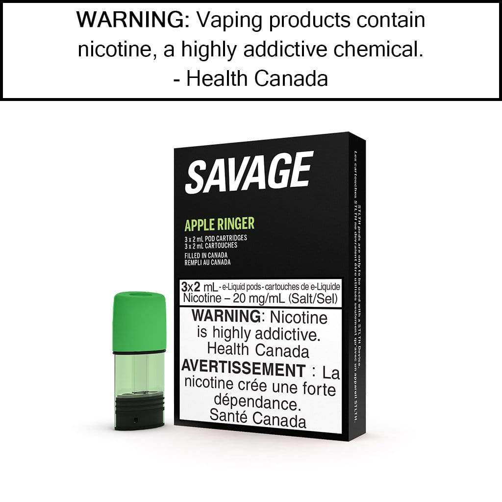 Savage - STLTH Pods Apple Ringer / 20mg/mL Pre-Filled Pods