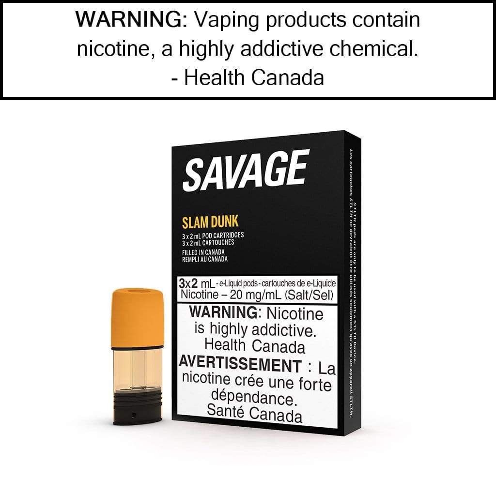 Savage - STLTH Pods Slam Dunk / 20mg/mL Pre-Filled Pods