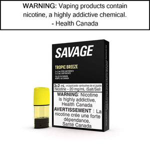 Savage - STLTH Pods Tropic Breeze / 20mg/mL Pre-Filled Pods