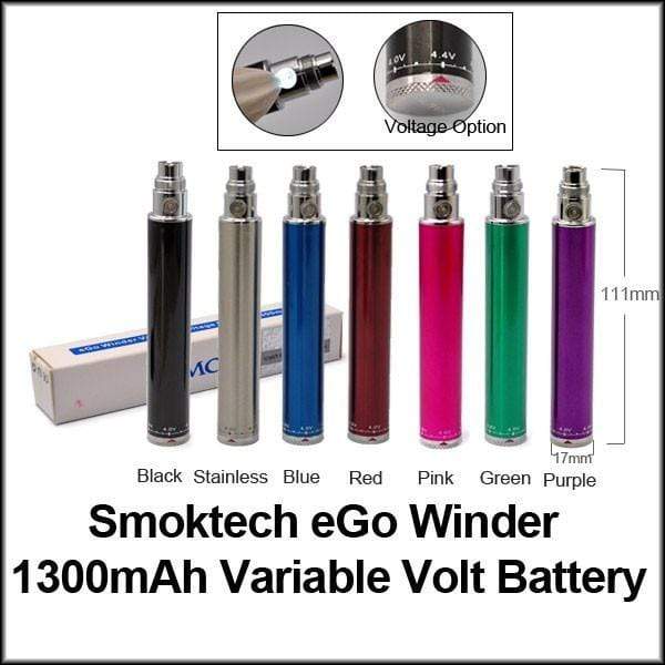 SMOK | eGo VV Winder - eGo Batteries | 510 Batteries | All Day Vapes SMOK | eGo VV Winder - eGo Batteries | 510 Batteries | All Day Vapes