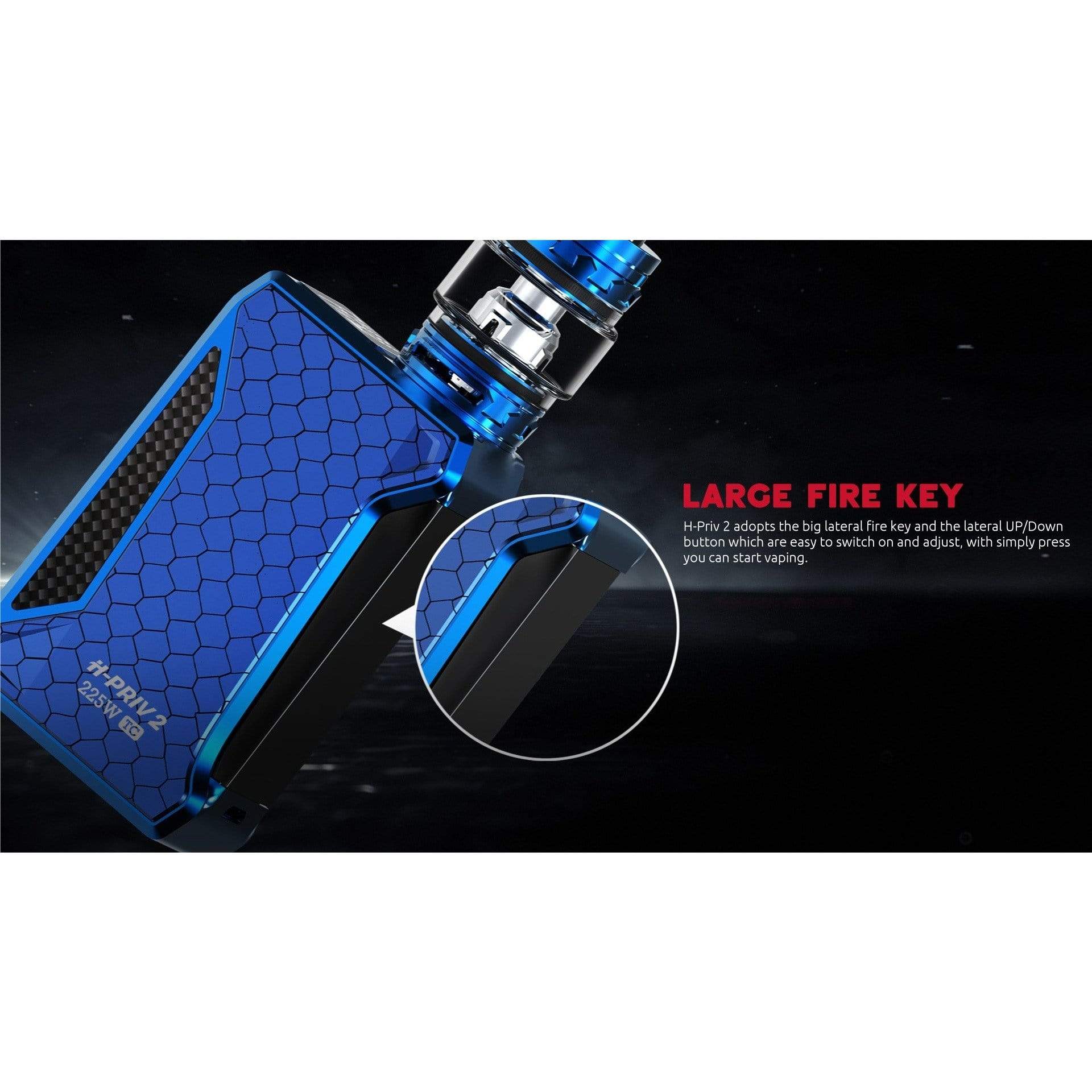 SMOK H-Priv 2 225W TC Mod Only Regulated VV/VW Mod