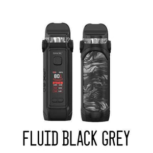 SMOK IPX 80 Pod Kit (2ML CRC) Fluid Black Grey Pod Systems