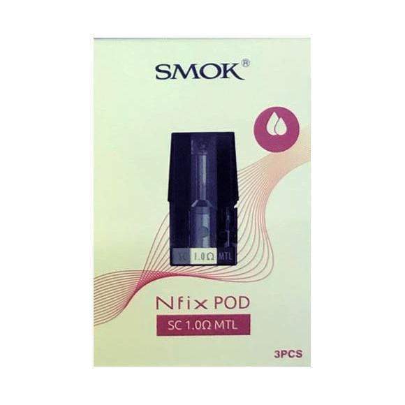 Smok Nfix Replacement Pods 2ML (CRC) 1.0ohm DC MTL Replacement Pods