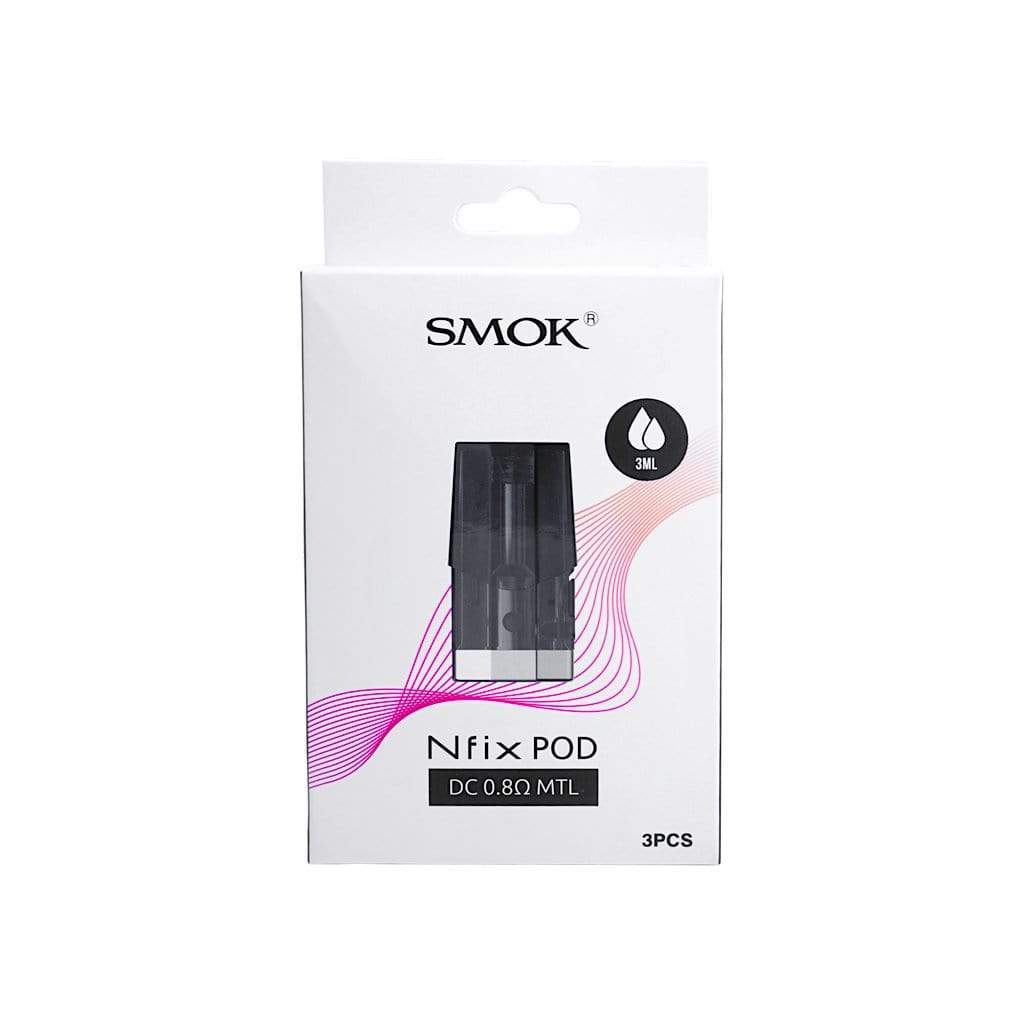 Smok Nfix Replacement Pods (CRC) 0.8ohm DC MTL Replacement Pods