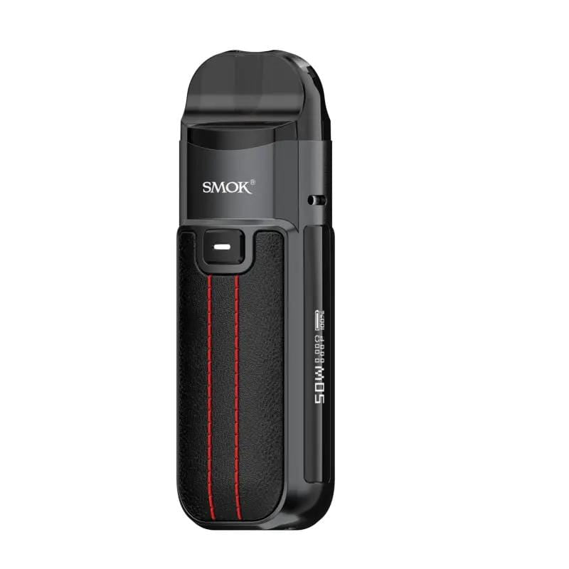 SMOK Nord 50W Pod Kit (2ML CRC) Black - Leather Pod Systems