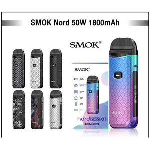 SMOK Nord 50W Pod Kit (2ML CRC) Pod Systems