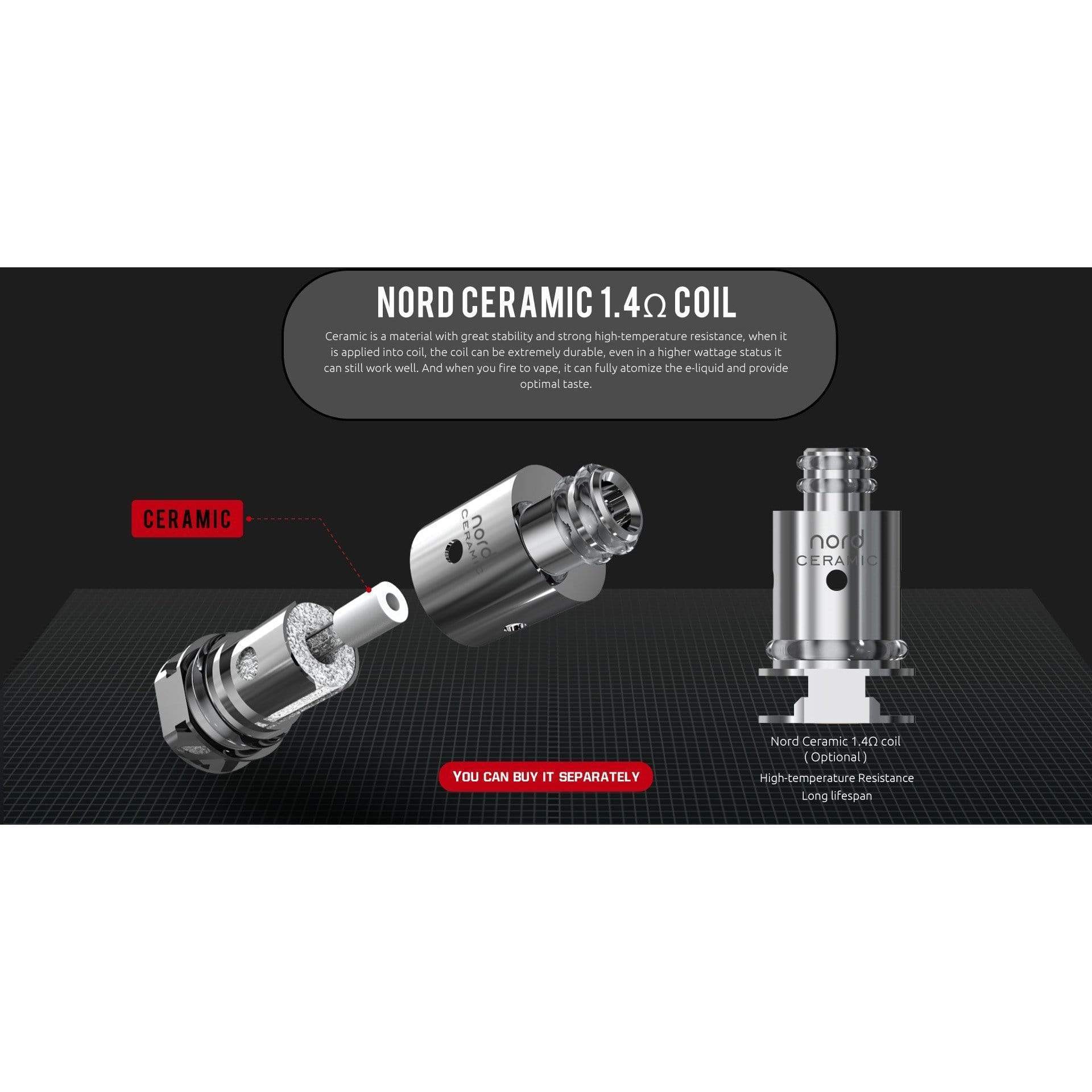 SMOK | NORD - Replacement Coils | All Day Vapes SMOK | NORD - Replacement Coils | All Day Vapes