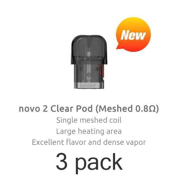 SMOK NOVO 2 Replacement Pods (CRC) 0.8 ohm Mesh Replacement Pods