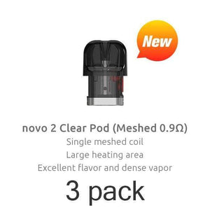 SMOK NOVO 2 Replacement Pods (CRC) 0.9 ohm Mesh Replacement Pods