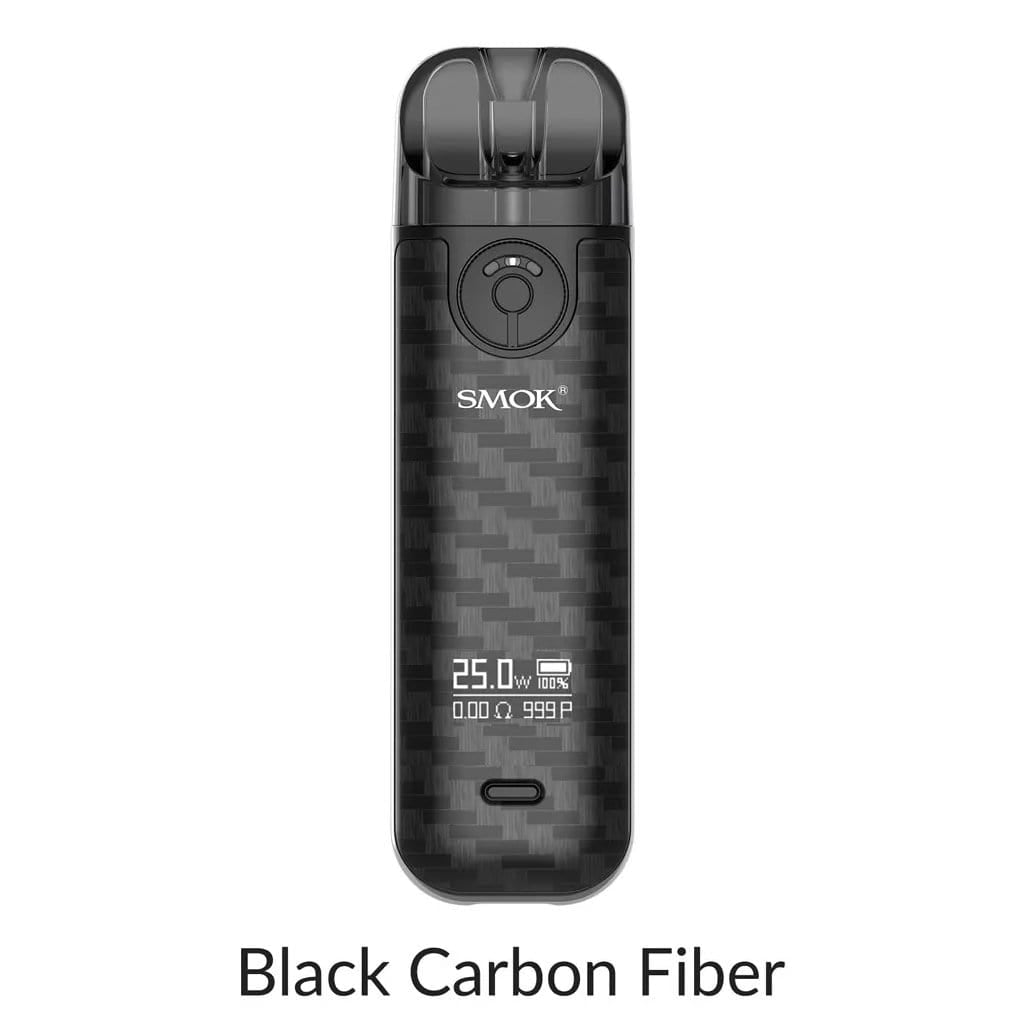 SMOK Novo 4 Open Pod Kit (CRC) Black Carbon Fiber Pod Systems