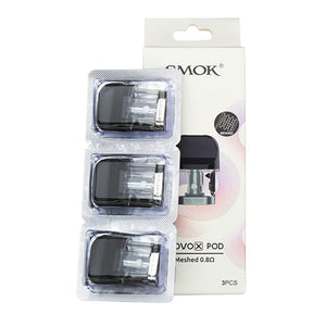 SMOK Novo X Replacement Pods (CRC) 0.8 ohm Mesh Replacement Pods