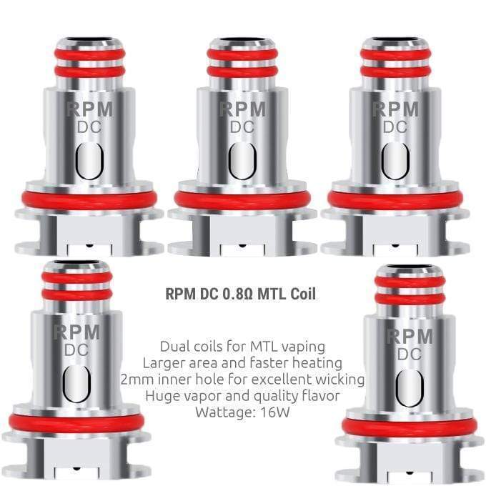 SMOK RPM Replacement Coils 0.8ohm DC MTL Replacement Coils