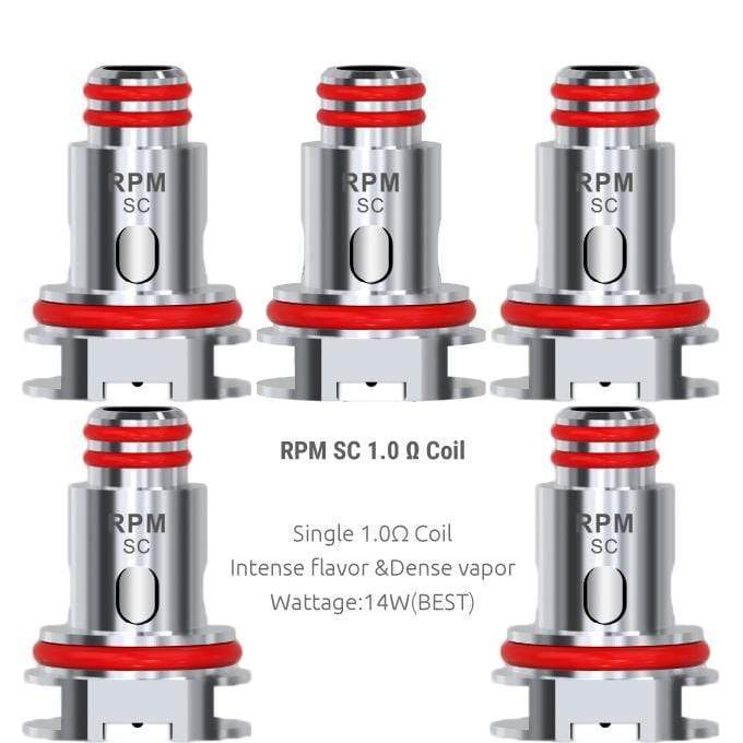 SMOK RPM Replacement Coils 1.0ohm SC Replacement Coils